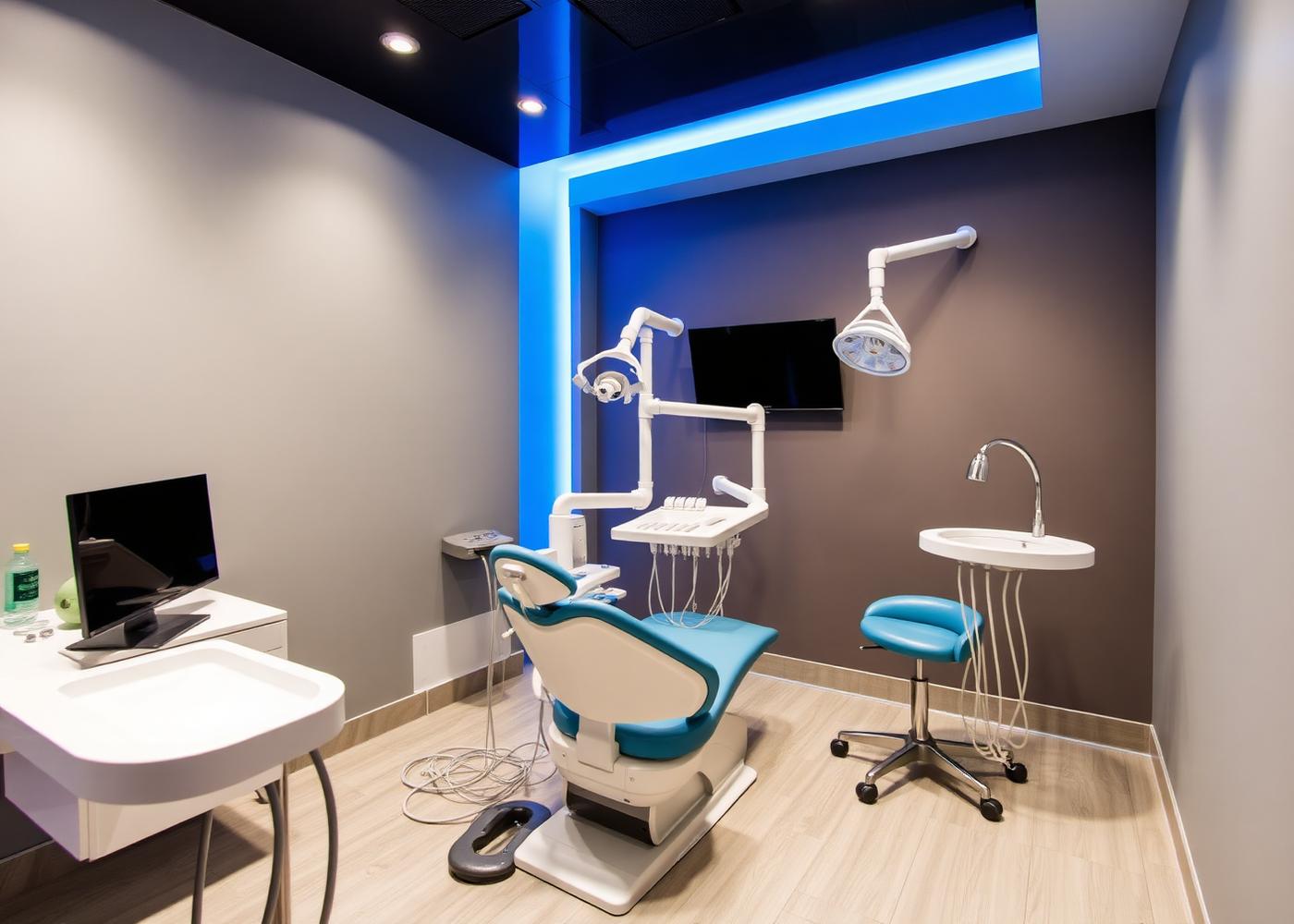 Modern dental treatment room